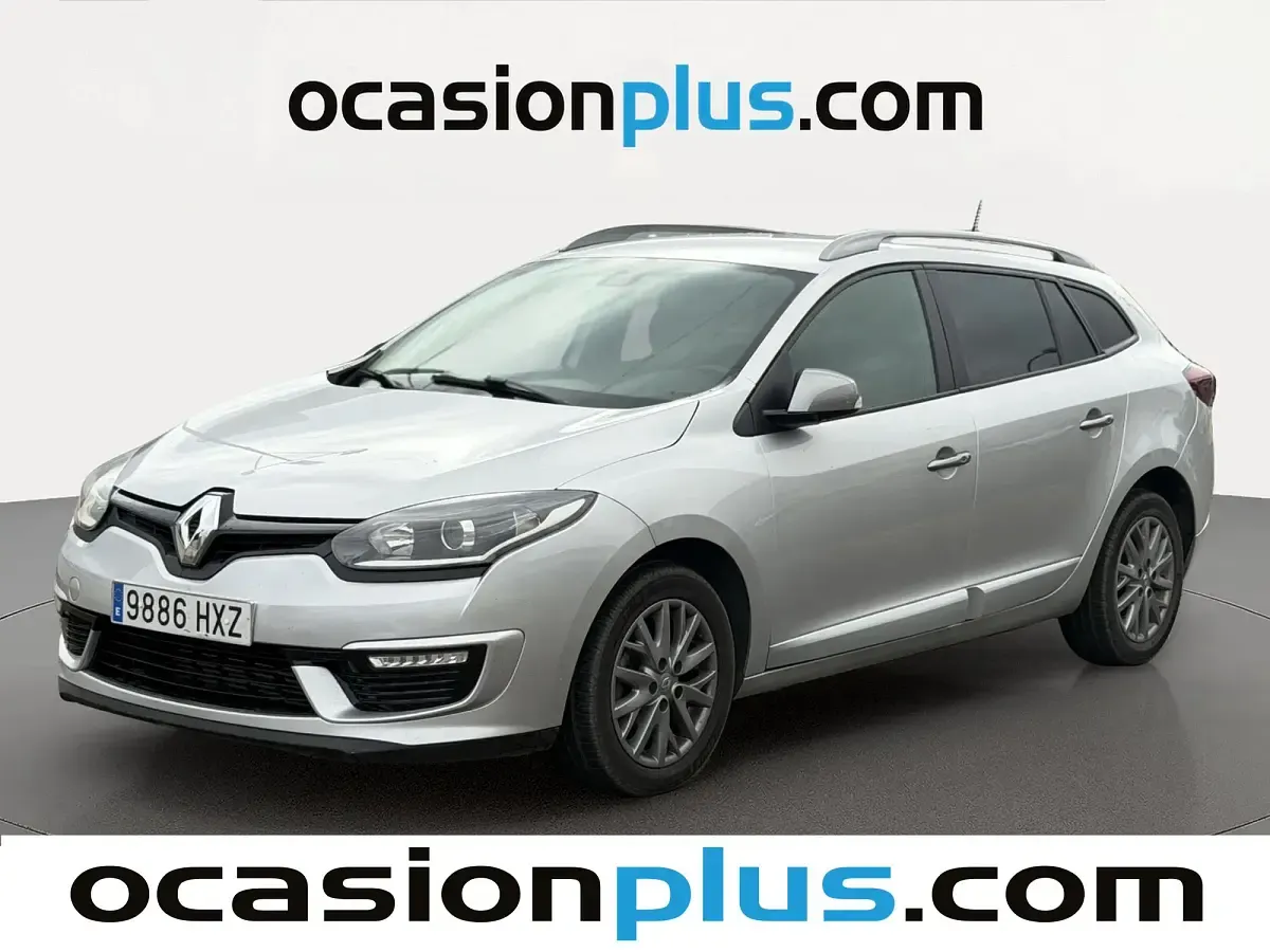 Usado Renault Mégane III GT 110 CV (80 kW) 2014 Gris Familiar