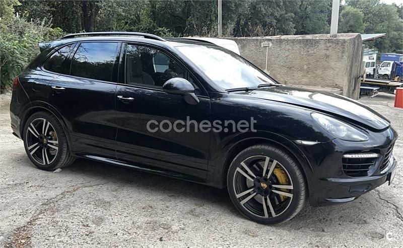 Negro Usado 2013 Porsche Cayenne Turbo S SUV | 36.000 € (Buen precio) - Imagen 1/4