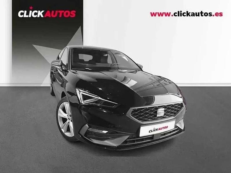 Usado Seat Leon FR 150 CV (110 kW) 2025 Negro Utilitario