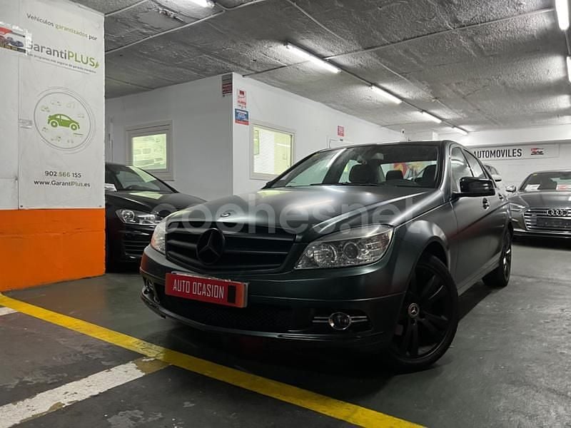 Negro Usado 2009 Mercedes C200 Avantgarde Berlina | 8990 € (Precio justo) - Imagen 1/4