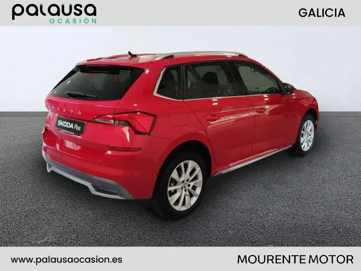 Usado Skoda Kamiq Style 150 HP (110 kW) 2022 Vermelho SUV