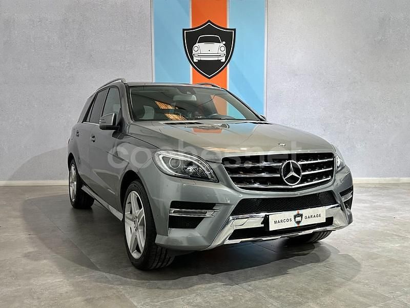 Gris / plata Usado 2014 Mercedes ML250 SUV | 23.990 € (Precio justo) - Imagen 1/4