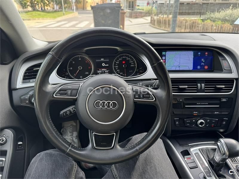 Usado Audi A4 150 CV (110 kW) 2015 Negro Familiar