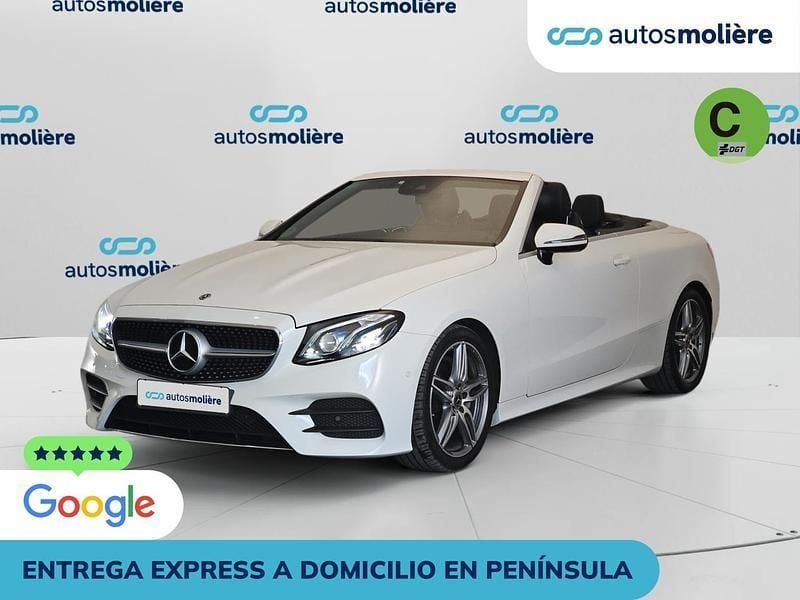 Blanco Usado 2017 Mercedes E220 Descapotable | 34.890 € (Super precio) - Imagen 1/4