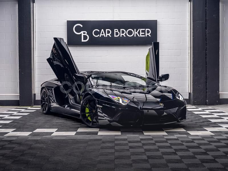 Usado Lamborghini Aventador 700 CV (514 kW) 2012 Negro Coupe