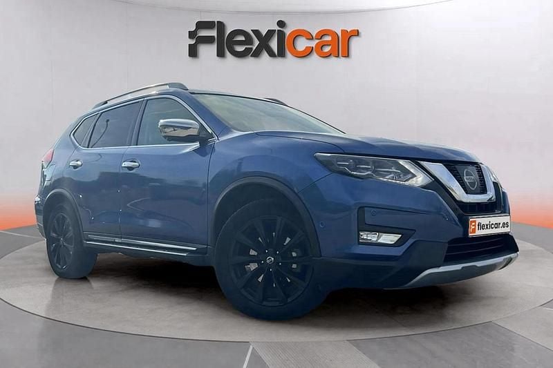 Azul Usado 2018 Nissan X-Trail Tekna SUV | 15.890 € (Super precio) - Imagen 1/4