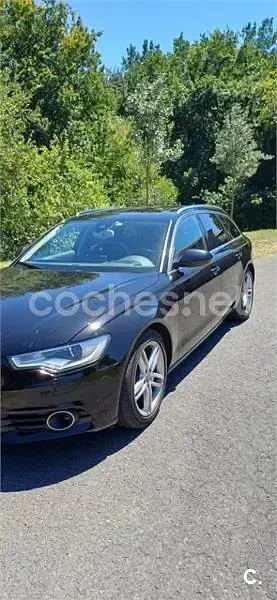 Usado Audi A6 204 CV (150 kW) 2012 Negro Familiar