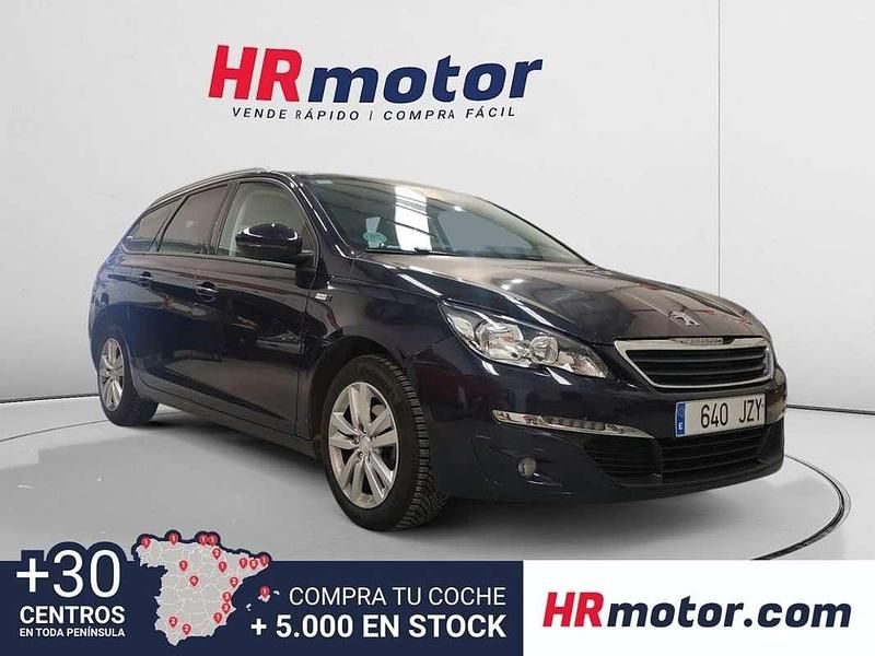 Usado Peugeot 308 Style 132 CV (97 kW) 2017 Azul Familiar