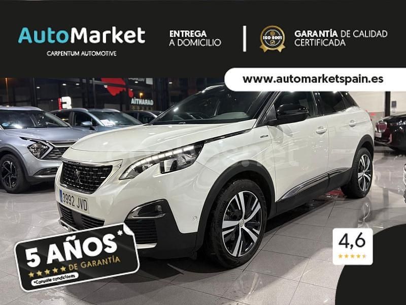 Usado Peugeot 3008 GT-line 150 CV (110 kW) 2016 Blanco SUV