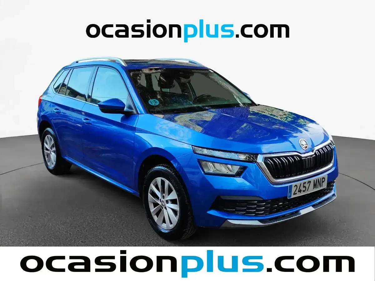 Occasion Skoda Kamiq Ambition 110 PK (80 kW) 2024 Blauw SUV