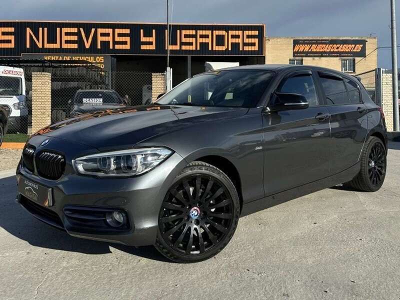 Gris Usado 2016 BMW 116 Sport Line Utilitario | 15.990 € (Un poco caro) - Imagen 1/4