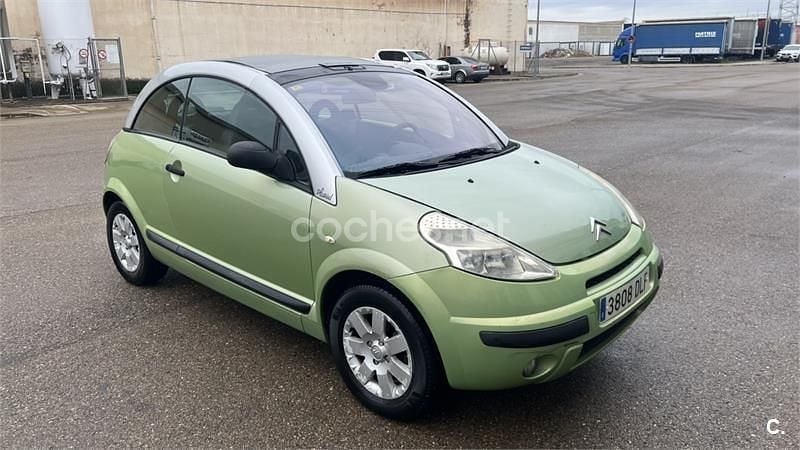 Brugt Citroën C3 Pluriel 70 HK (51 kW) 2005 Grøn Cabriolet