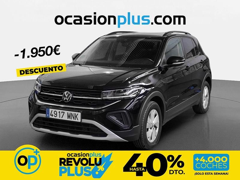 Usado VW T-Cross Life 116 CV (85 kW) 2024 Negro SUV