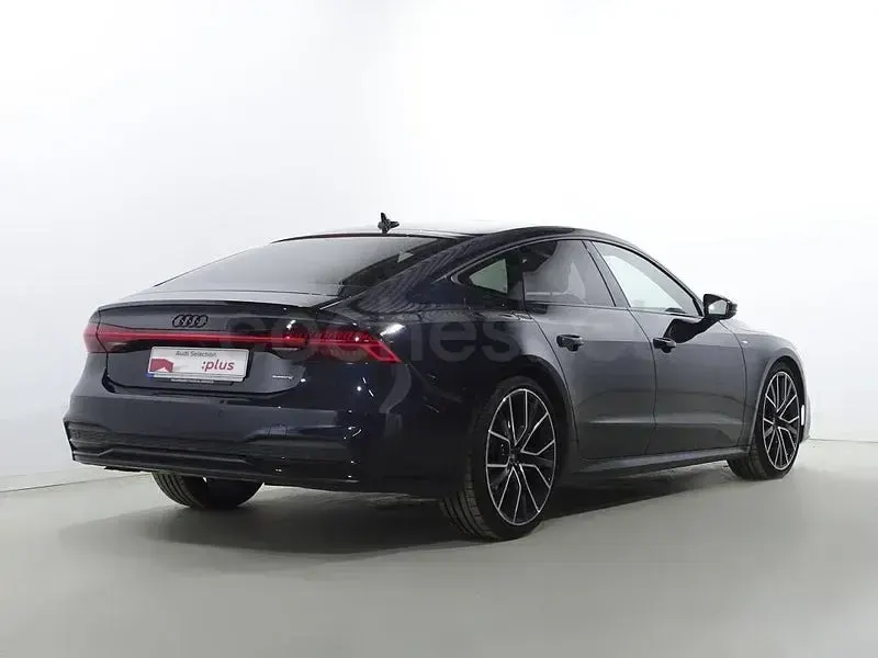 Usado Audi A7 Sport 286 CV (210 kW) 2022 Azul Berlina