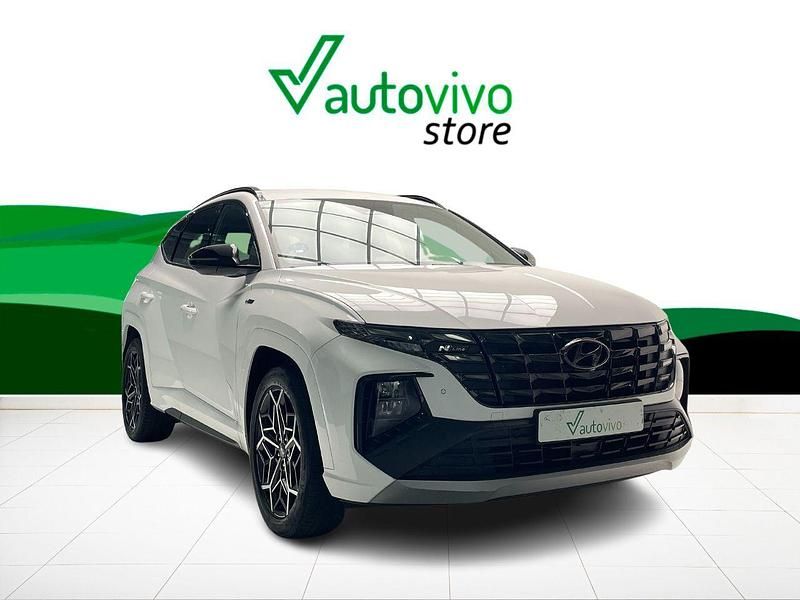Blanco Usado 2021 Hyundai Tucson N Line SUV | 23.900 € (Caro) - Imagen 1/4