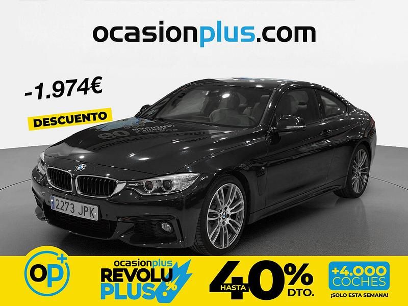 Usado BMW 420 190 CV (139 kW) 2016 Negro Coupe