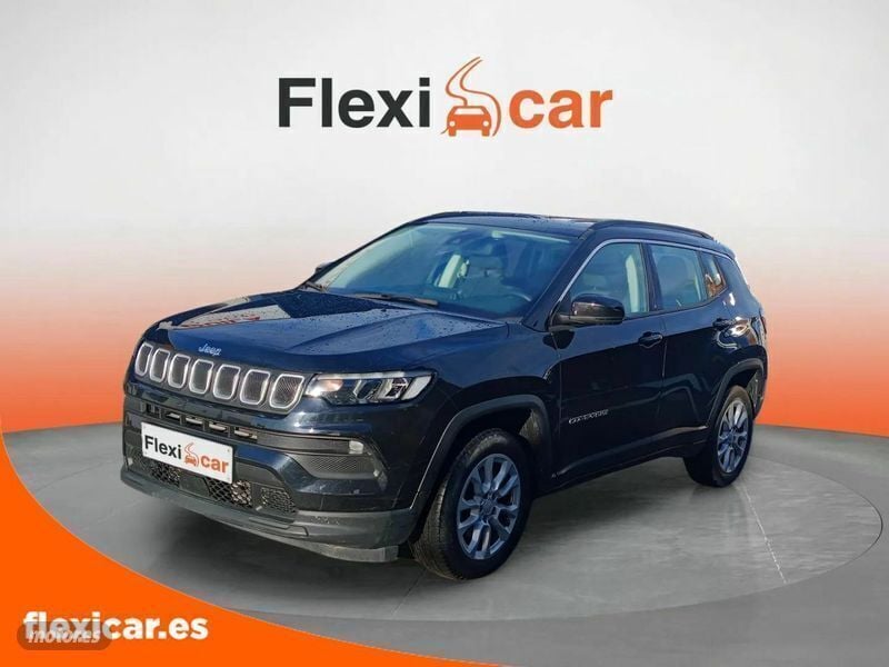 Usado Jeep Compass Longitude 130 CV (95 kW) 2021 Negro SUV
