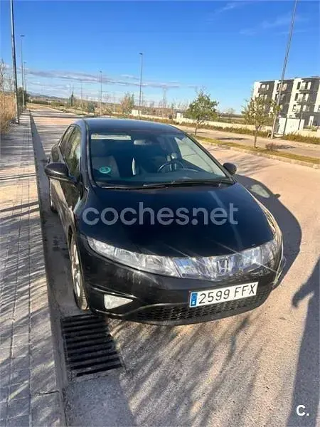 Usado Honda Civic Sport 140 CV (102 kW) 2006 Negro Berlina