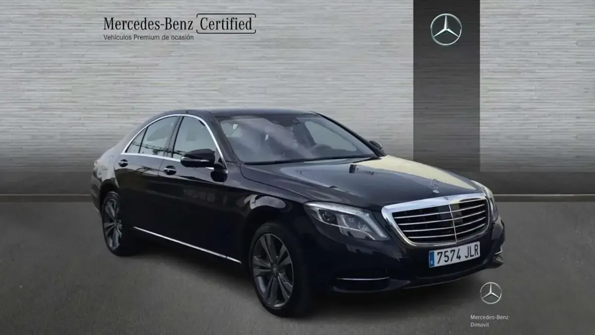 Usado Mercedes S350 AMG line 258 CV (189 kW) 2016 Azul Berlina