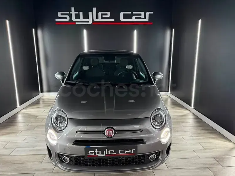 Usado Fiat 500C Sport 70 CV (51 kW) 2022 Gris / plata Descapotable