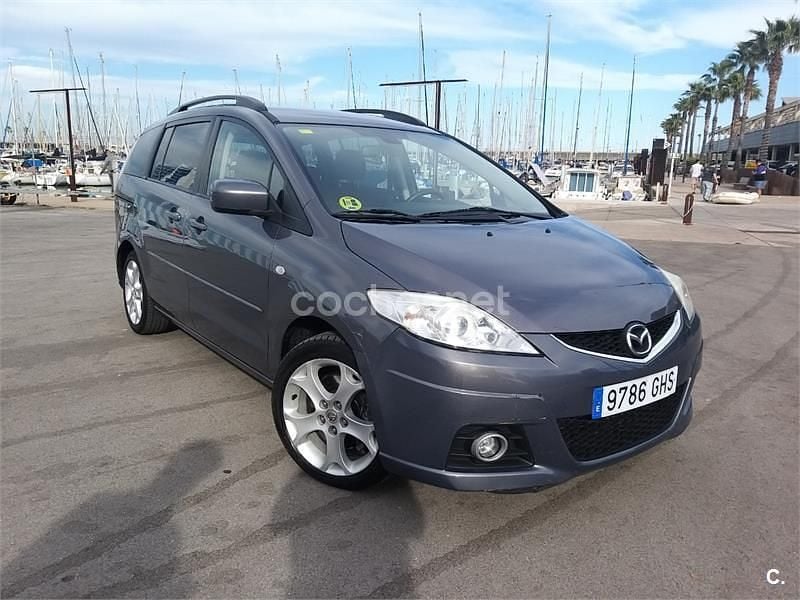 Usado Mazda 5 Active 110 CV (80 kW) 2008 Gris / plata Monovolumen