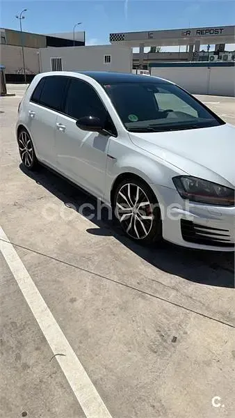 Usado VW Golf VII GTI 220 CV (161 kW) 2013 Blanco Berlina