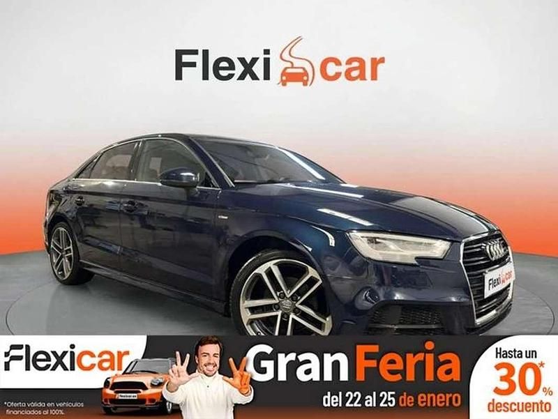 Azul Usado 2019 Audi A3 S-Line Berlina | 17.490 € (Super precio) - Imagen 1/4