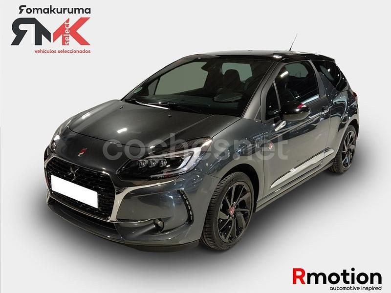 Gris / plata Usado 2017 DS Automobiles DS3 Performance Berlina | 12.500 € (Un poco caro) - Imagen 1/4