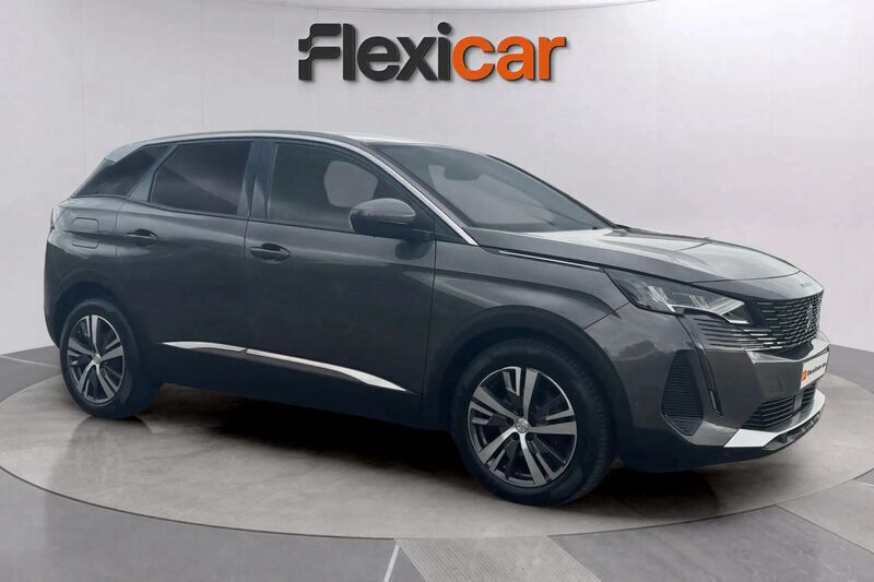 Gris Usado 2021 Peugeot 3008 Allure SUV | 15.190 € (Buen precio) - Imagen 1/4