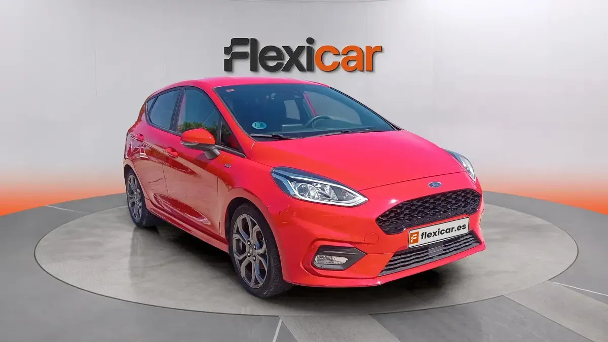 Usado Ford Fiesta ST-Line 125 CV (91 kW) 2021 Rojo Utilitario