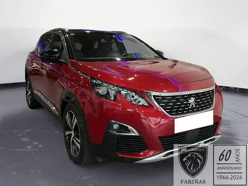 Brugt Peugeot 3008 GT-line 180 HK (132 kW) 2018 Rød SUV