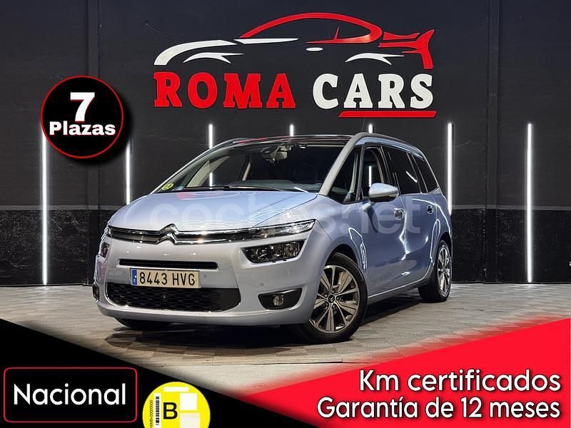 Azul Usado 2014 Citroën Grand C4 Picasso Intensive Monovolumen | 8700 € (Buen precio) - Imagen 1/4