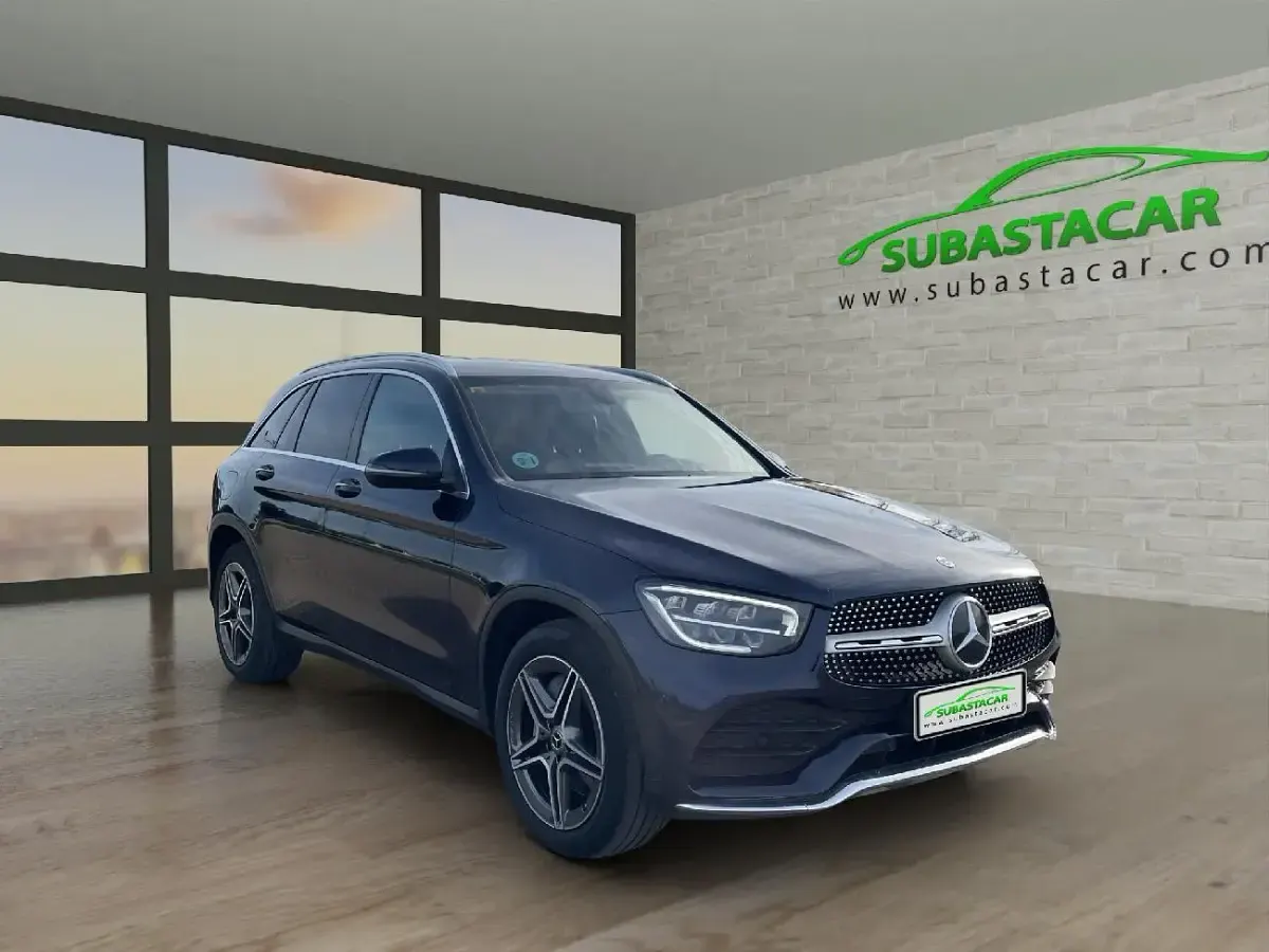 Occasion Mercedes GLC220 194 ch (142 kW) 2021 Bleue SUV