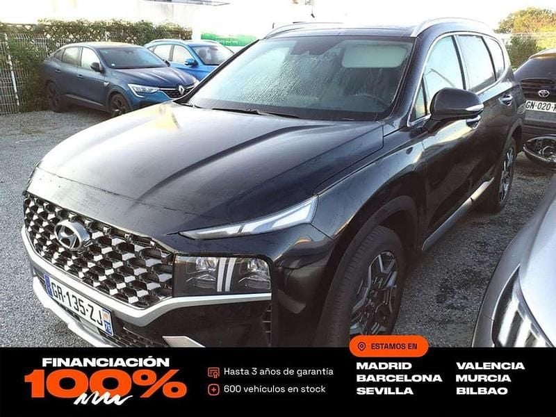 Negro Usado 2024 Hyundai Santa Fe Style SUV | 35.250 € (Super precio) - Imagen 1/4