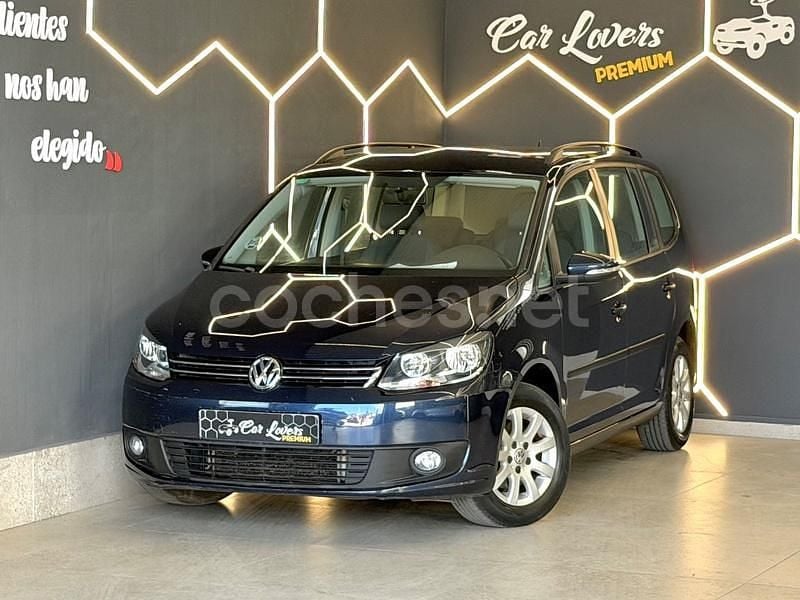 Azul Usado 2013 VW Touran Advance Monovolumen | 11.500 € (Buen precio) - Imagen 1/4
