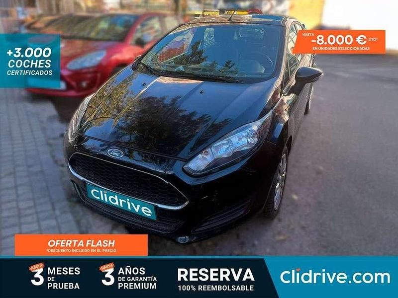 Negro Usado 2016 Ford Fiesta Trend Berlina | 7190 € (Buen precio) - Imagen 1/3