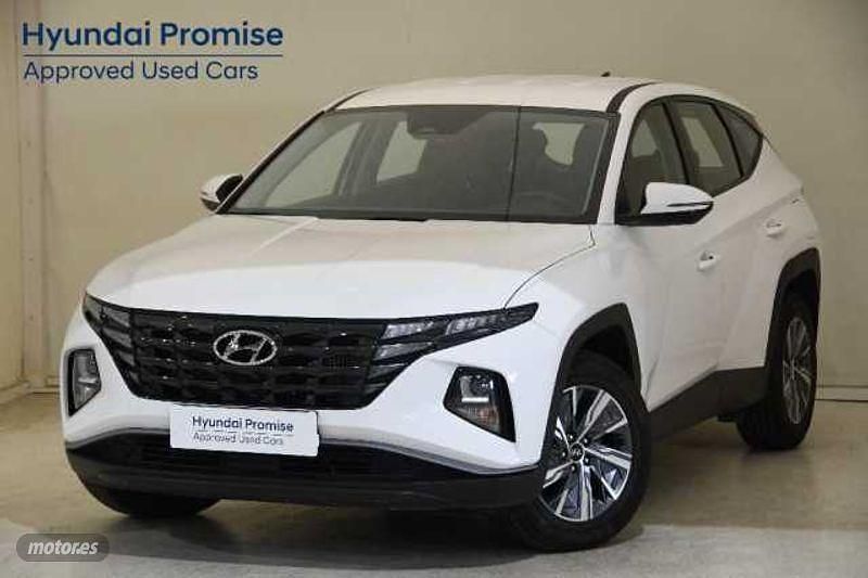 Atlas white Usado 2024 Hyundai Tucson SUV | 23.370 € (Buen precio) - Imagen 1/4