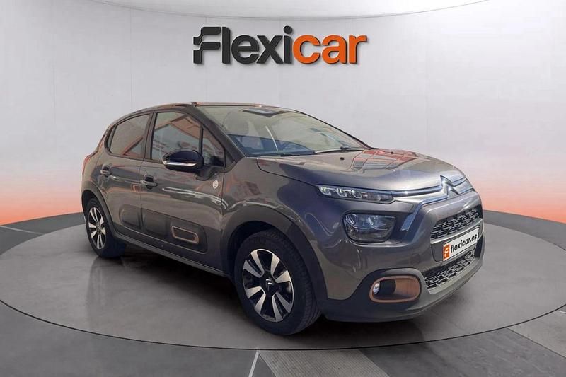 Gris Usado 2022 Citroën C3 PureTech Utilitario | 9890 € (Buen precio) - Imagen 1/4