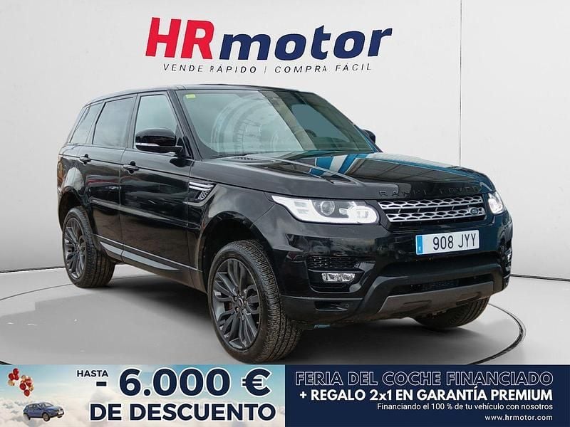 Negro Usado 2017 Land Rover Range Rover Sport HSE SUV | 28.890 € (Precio justo) - Imagen 1/4
