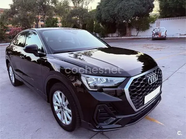 Usado Audi Q3 Sportback 150 CV (110 kW) 2021 Negro SUV