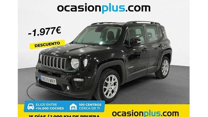 Negro Usado 2024 Jeep Renegade Limited SUV | 19.334 € (Precio justo) - Imagen 1/1