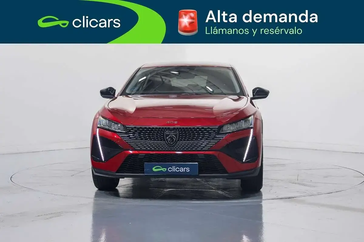 Usado Peugeot 408 Allure 150 CV (110 kW) 2024 Rojo SUV