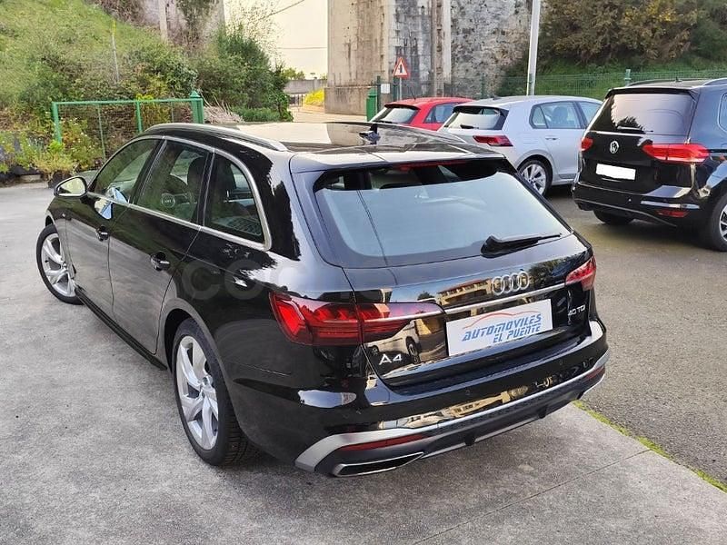 Usado Audi A4 S-Line 204 CV (150 kW) 2021 Negro Familiar