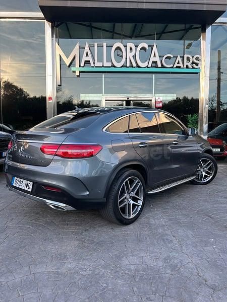 Usado Mercedes GLE350 258 CV (189 kW) 2017 Gris / plata Coupe