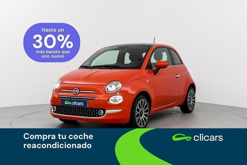 Naranja Usado 2024 Fiat 500 Utilitario | 13.490 € (Precio justo) - Imagen 1/4