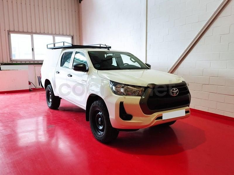 Usado Toyota HiLux 150 CV (110 kW) 2021 Blanco Recogida