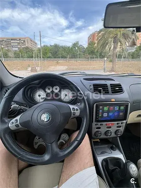 Usado Alfa Romeo 147 Impression 105 CV (77 kW) 2005 Negro Utilitario