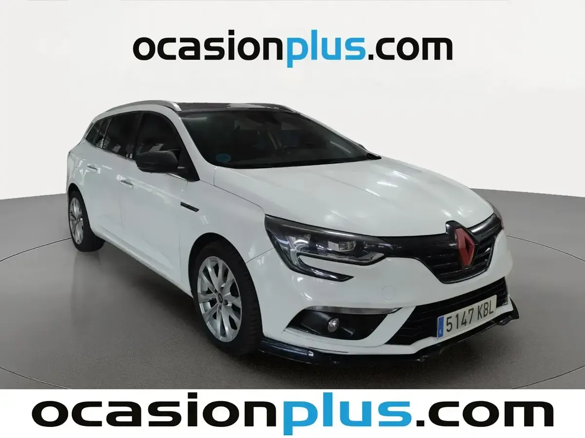 Usado Renault Mégane GrandTour Zen 110 CV (80 kW) 2017 Blanco Familiar