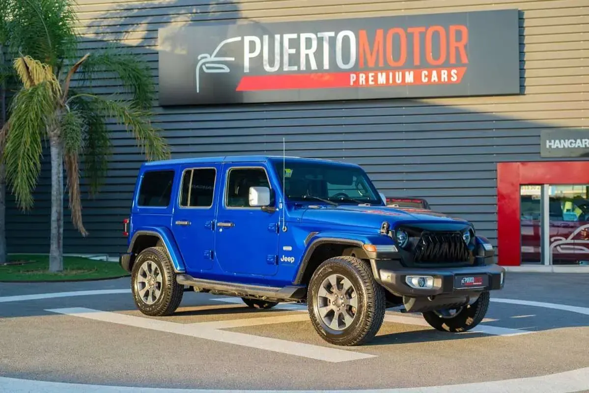 Usado Jeep Wrangler Unlimited Rubicon 270 CV (198 kW) 2019 Azul SUV