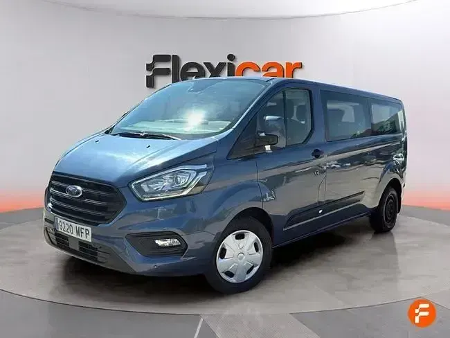 Usado Ford Transit Custom Trend 130 CV (95 kW) 2023 Azul Familiar